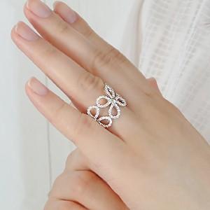 pt900 プラチナ ダイヤモンド ダイヤ 指輪 リング フラワー 花