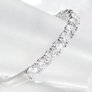 pt900 プラチナ ダイヤモンド ダイヤ 指輪 リング エタニティ ハーフ