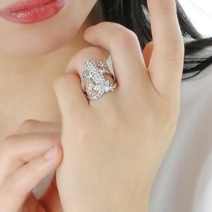 指輪 18金 メンズ レディース タンザナイト リング ダイヤモンド