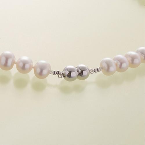 池蝶本真珠ネックレス「彩輝珠」3点セット 9〜10.5mm 　真珠　パール　ネックレス　イヤリング　ピアス　ペンダント　冠婚葬祭 彩輝珠