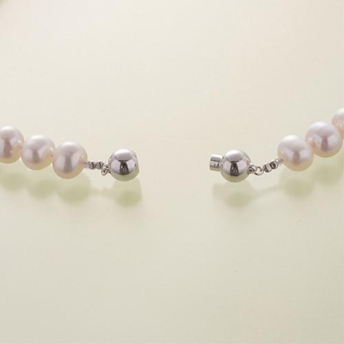 池蝶本真珠ネックレス「彩輝珠」3点セット 9〜10.5mm 　真珠　パール　ネックレス　イヤリング　ピアス　ペンダント　冠婚葬祭 彩輝珠