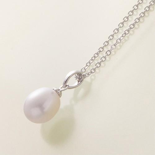 池蝶本真珠ネックレス「彩輝珠」3点セット 9〜10.5mm 　真珠　パール　ネックレス　イヤリング　ピアス　ペンダント　冠婚葬祭 彩輝珠