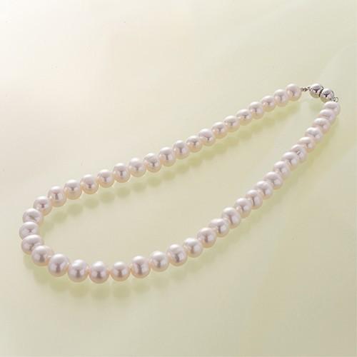 池蝶本真珠ネックレス「彩輝珠」3点セット 9〜10.5mm 　真珠　パール　ネックレス　イヤリング　ピアス　ペンダント　冠婚葬祭 彩輝珠