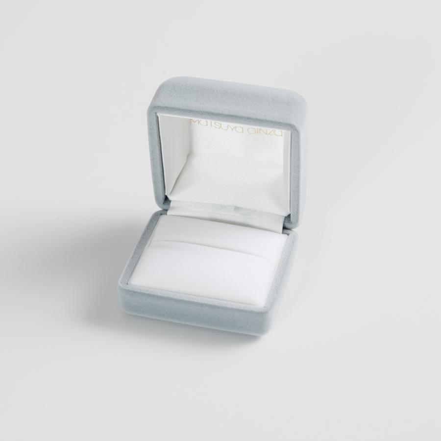 松屋銀座外商部DカラーSIクラス天然ダイヤモンドハーフエタニティリング 0.5ct ※ご注文時ストアへのご要望の欄にご希望のサイズ【8号〜20号】をご入力くださいの画像