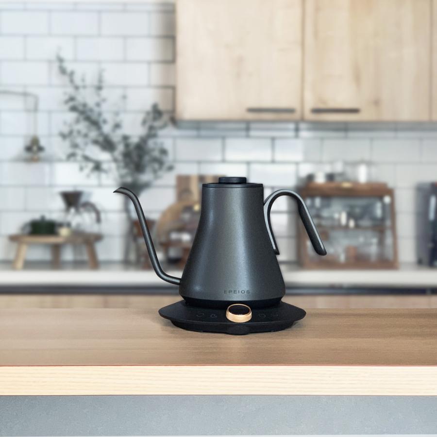 【新品未使用】EPEIOS ドリップケトル ブラック バリスタも納得のケトル EPEIOS Drip Kettle | ドリップケトル