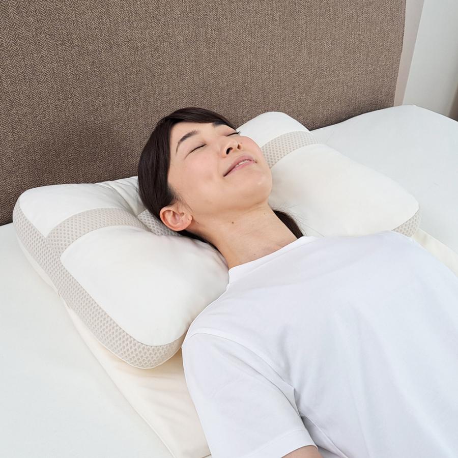 西川　頚椎・首・頭を支える健康枕 西川（nishikawa） 頚椎・首・頭・肩口をやさしく支えるの浪越枕 お得