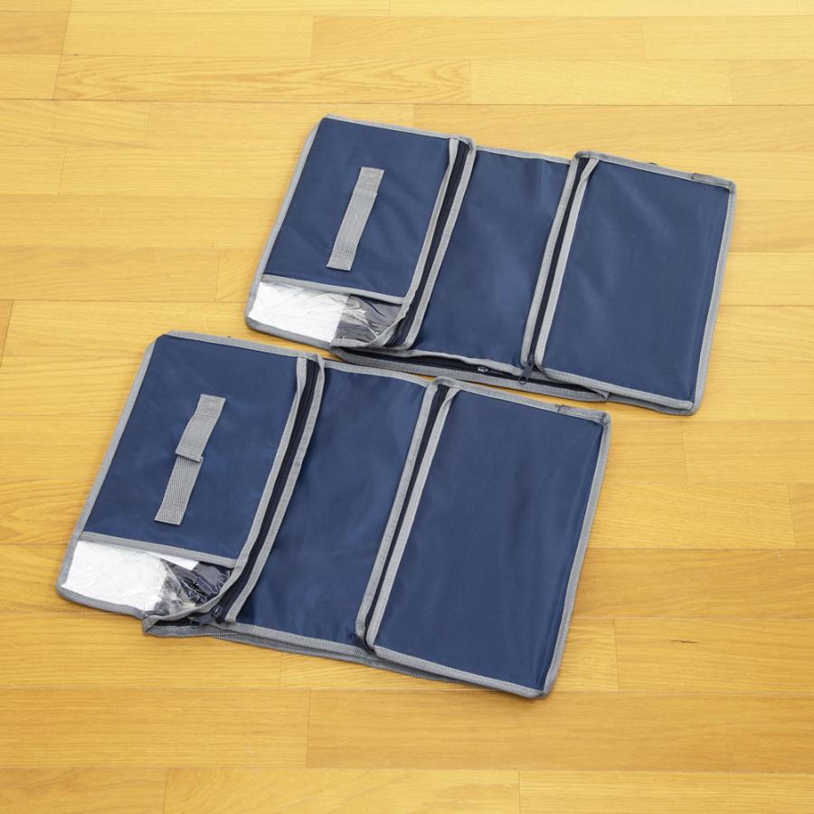 TEIJIN 乾っとデオケースLight【大/小セット】（各2個セット）ネイビー TEIJIN 乾っとデオケースライト 小サイズ2個セット : JCC