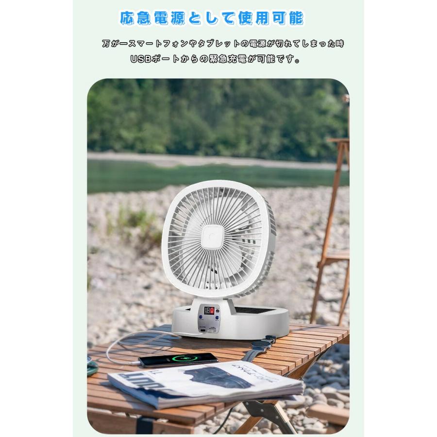 扇風機 ソーラー ソーラー パネル LEDライト ソーラー充電 省エネ ファン ソーラーパネル付き、コードレスタイプの「ソーラー充電式扇風機