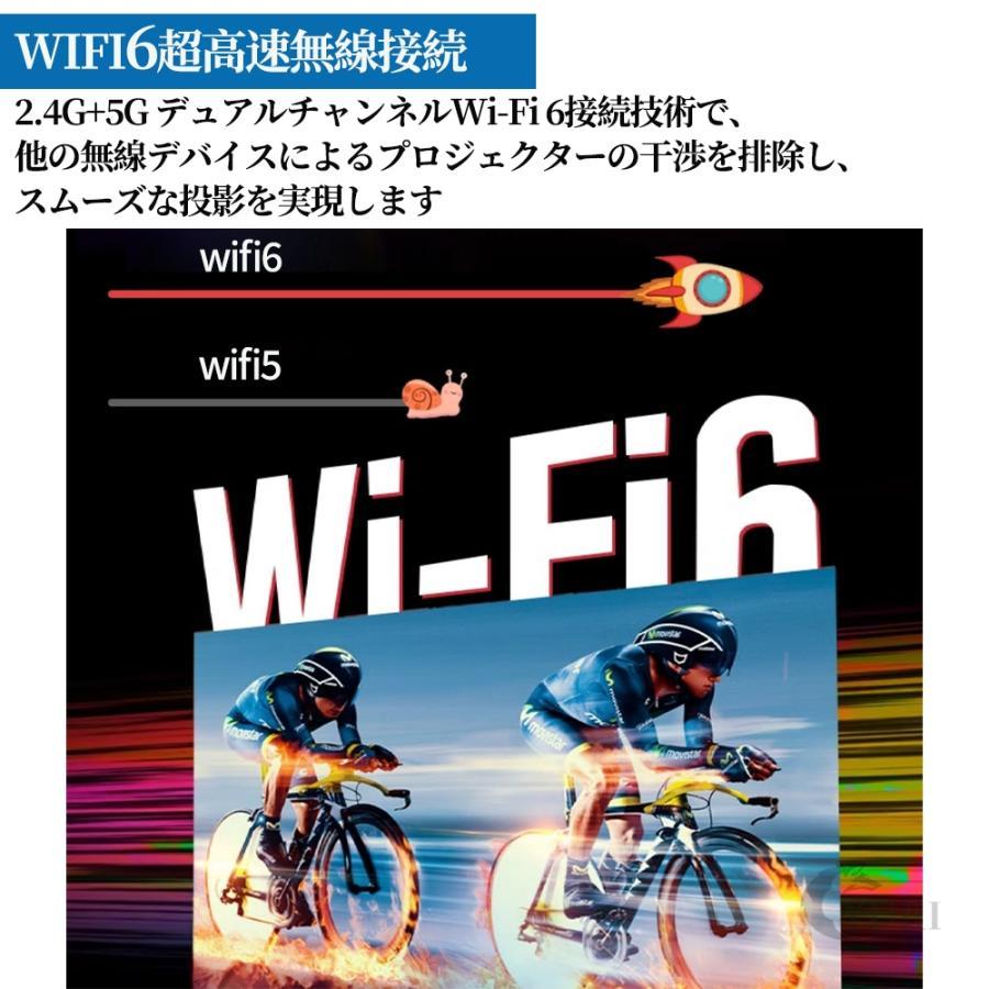 プロジェクター 天井投影 本体 小型 家庭用 4K対応 高輝度 自動