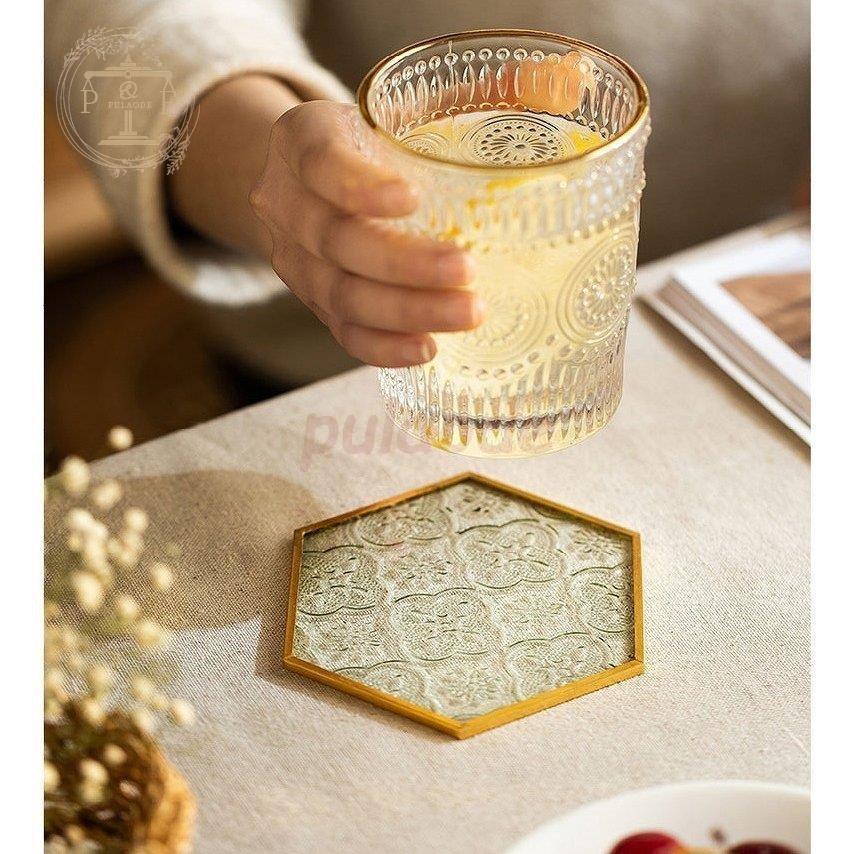 コースター おしゃれ 北欧 キッチン オシャレ ギフト プレゼント Gift プチギフト 誕生日祝い 新築祝い 引越し祝い 六角形 クリア 両面デザイン Rymbxzaqpx Www App College Thriver Org