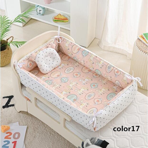 ベビーベッド クッション ミニベッド 折りたたみ 持ち運び 添い寝 出産  