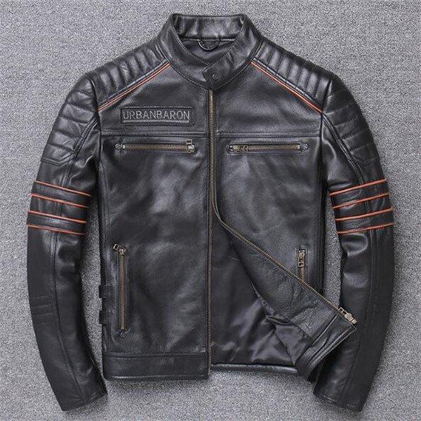 売れ筋ランキングも 超人気 本革 レザージャケット メンズタイト