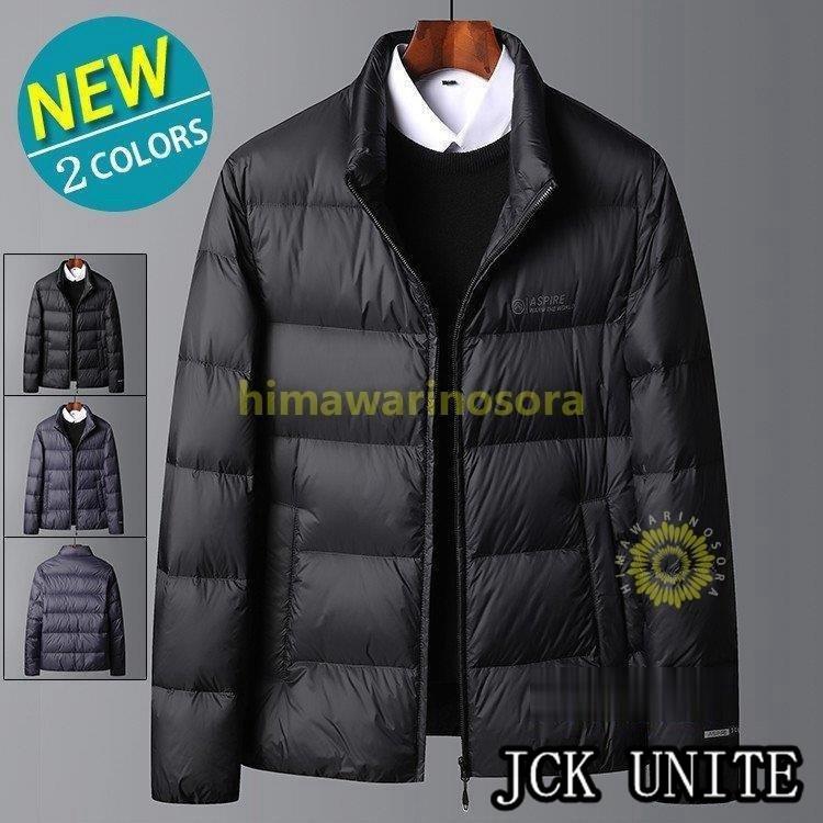 ダウンジャケット メンズ 防寒着 厚手ジャケット 無地 アウトドア 撥水 ダウンコート Jufe キルティング アウター