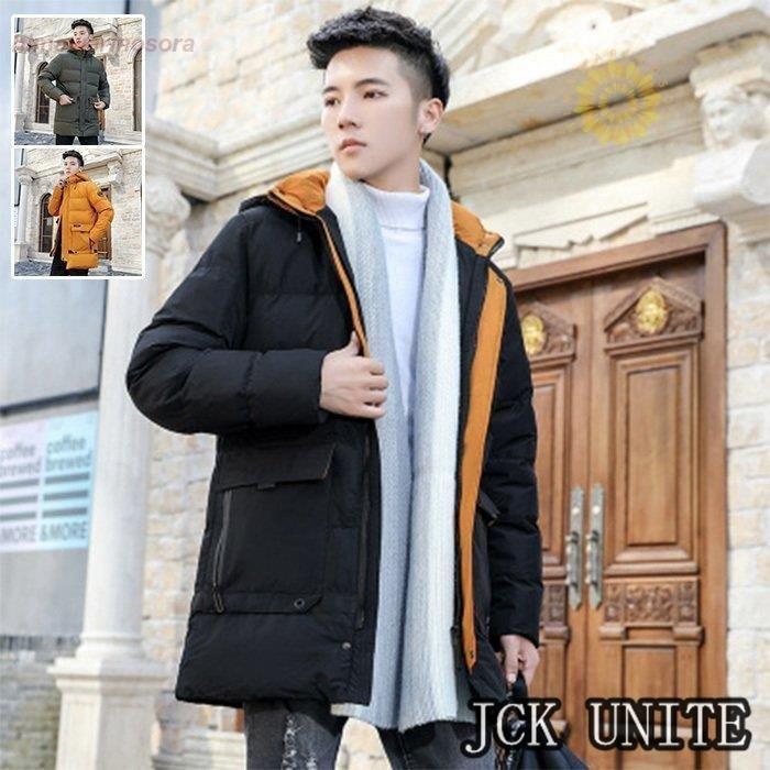 日本製 のダウンジャケット メンズ ジャンパー 無地 ダウンコート フード付き 中綿コート 軽めアウター コート アウター ジャンパー ロング丈 大きいサイズ 防寒防風保温 ジャケット 大きいサイズ あたたか 冬服 Juaf64 Jck Unite オーダー受付中