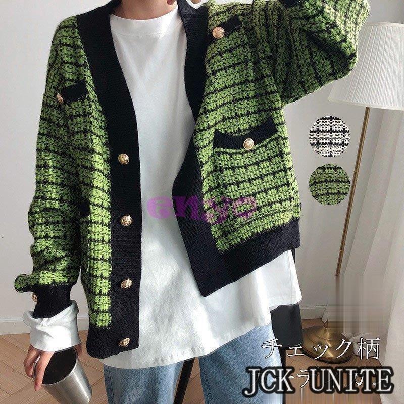 素晴らしい品質 レディース 冬 秋 春 カーディガン 長袖 ボタン留め コーデ オフィス カジュアル カーデ Vネック おしゃれ チェック柄 ショート丈 羽織り トップス ニット カーディガン 商品到着後レビューと評価を書く 問い合わせページ にご連絡頂ければ送料無料