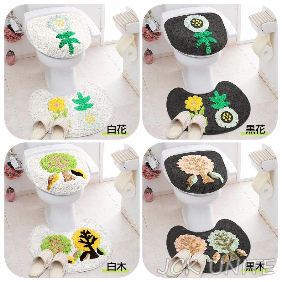 トイレマット かわいい 洗える トイレマットおしゃれ 北欧 シンプル ふわふわ ブリンク お得クーポン発行中 白 フタカバー 玄関マット 黒 高級
