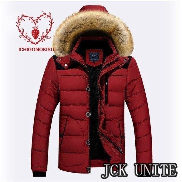 超大特価 ダウンコート　メンズ　ダウンジャケット　メンズコート ジャケット　厚手　ボア付き　大きいサイズ　防寒防風　18新作 冬