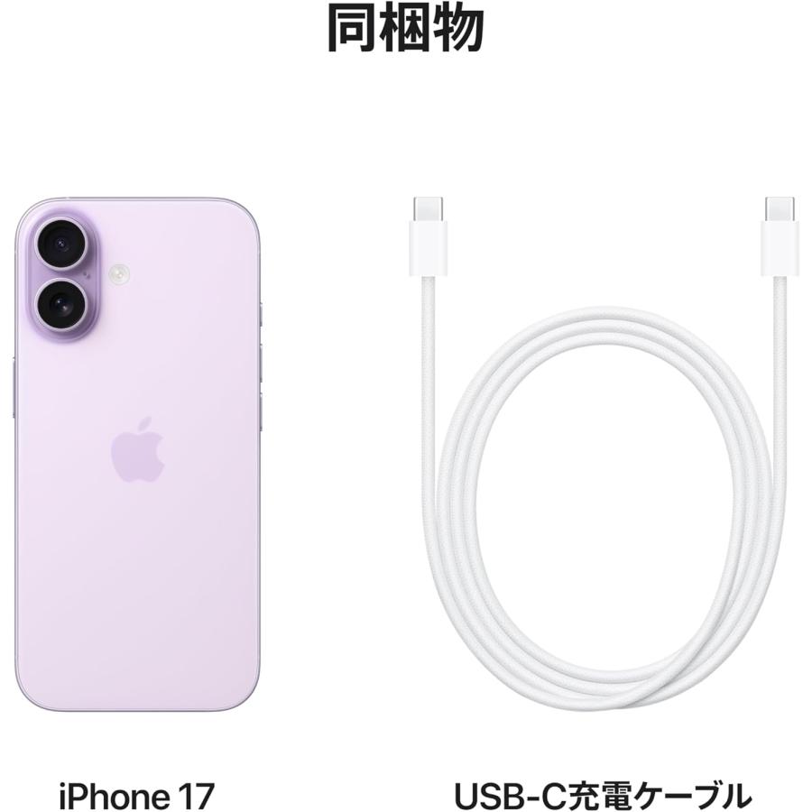 iPhone ☆Appleストア版 国内SIMフリー iPhone17 256GB