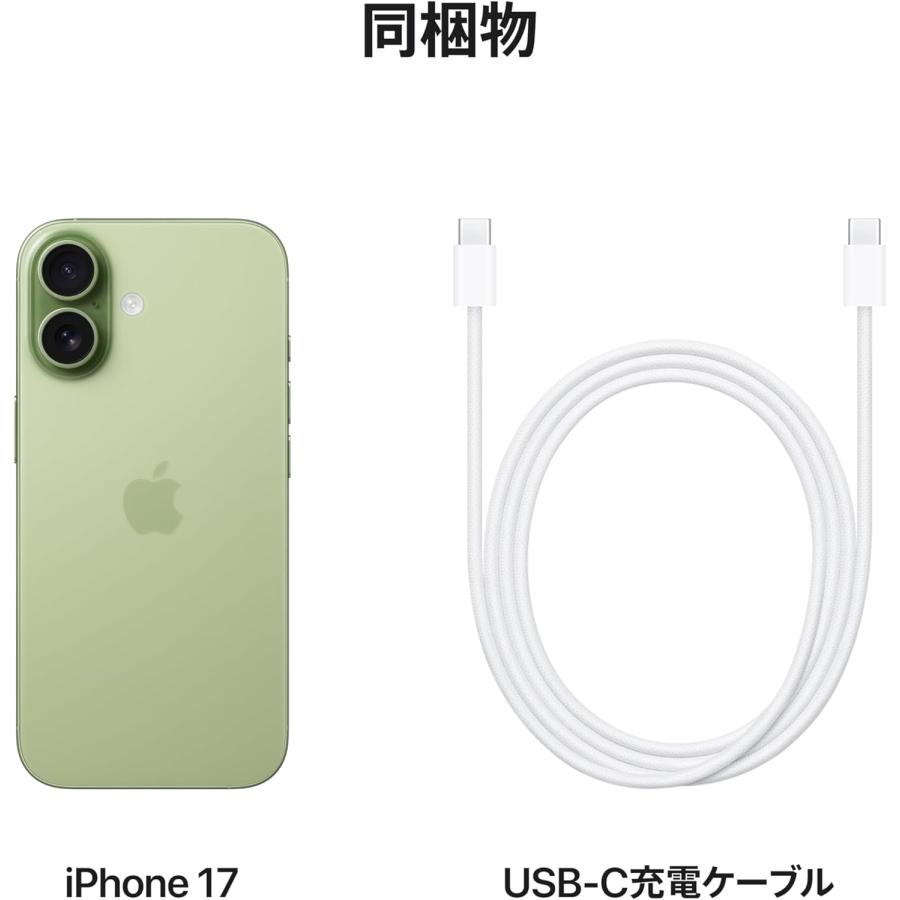 美品 Apple iPhone 17 256GB SIMフリー セージ iPhone 17 256GB セージを購入 - Apple（日本）