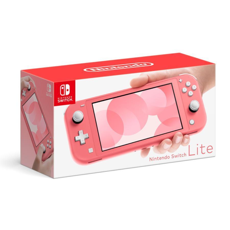 【美品】Nintendo Switch Lite コーラル ACケーブル付き Nintendo Switch ☆Nintendo Lite コーラル HDH-S-PAZAA 任天堂 本体