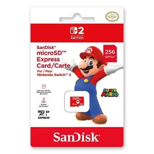 Nintendo Switch ☆新品未開封 任天堂ライセンス商品 SanDisk microSD 