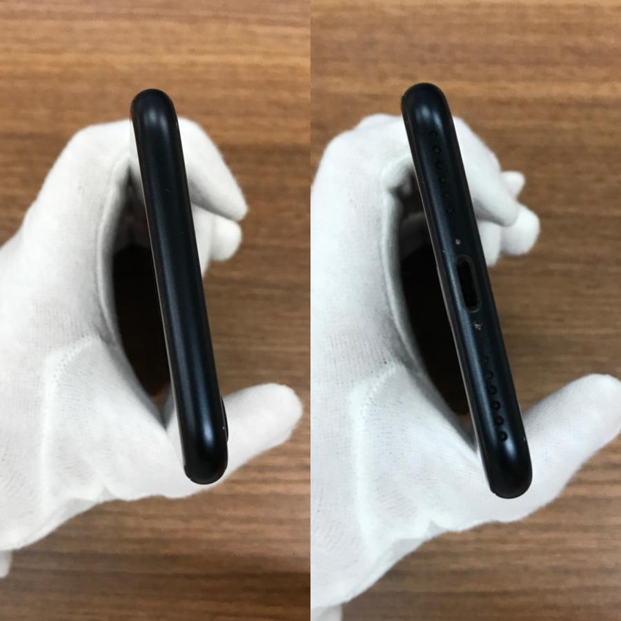 ★中古Aランク 美品 バッテリー80％以上 Apple SIMフリー iPhone SE3 64GB 5G ミッドナイト MMYC3J/A A2782 利用制限〇/− 本体※商品情報欄必ずご確認くださいの画像