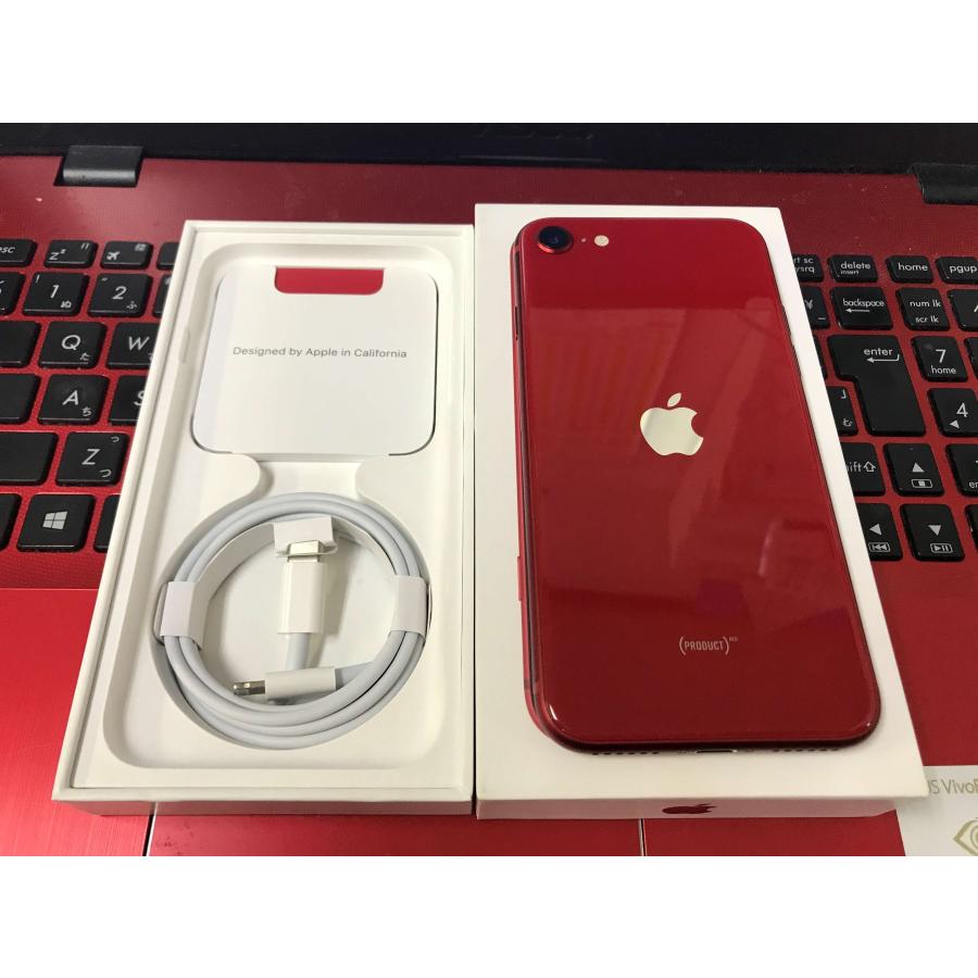 <バッテリー100> Apple iPhone SE3 256GB レッド iPhone SE3 第3世代 256GB SIMフリー 純正バッテリー100% RED 赤