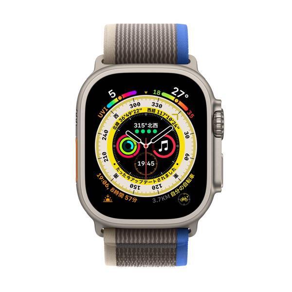 Apple Watch Ultra GPS+Cellularモデル 49mm MNHL3J/A [ブルー/グレイトレイルループ S/M] 買取価格比較