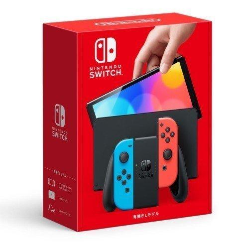 Nintendo Switch ☆任天堂 (有機ELモデル) Joy-Con(L)ネオンブルー/(R 