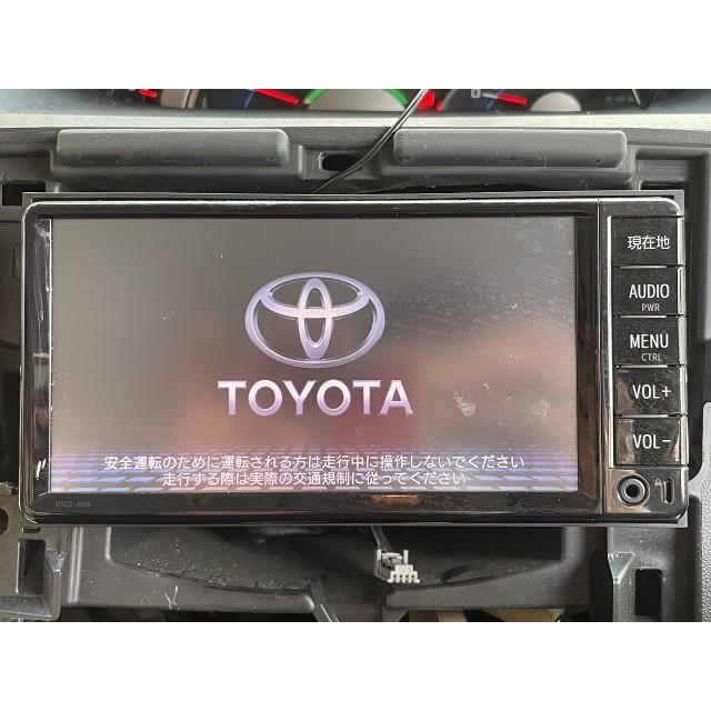 トヨタ純正SDナビゲーション NSCD-W66 Bluetooth 2017年