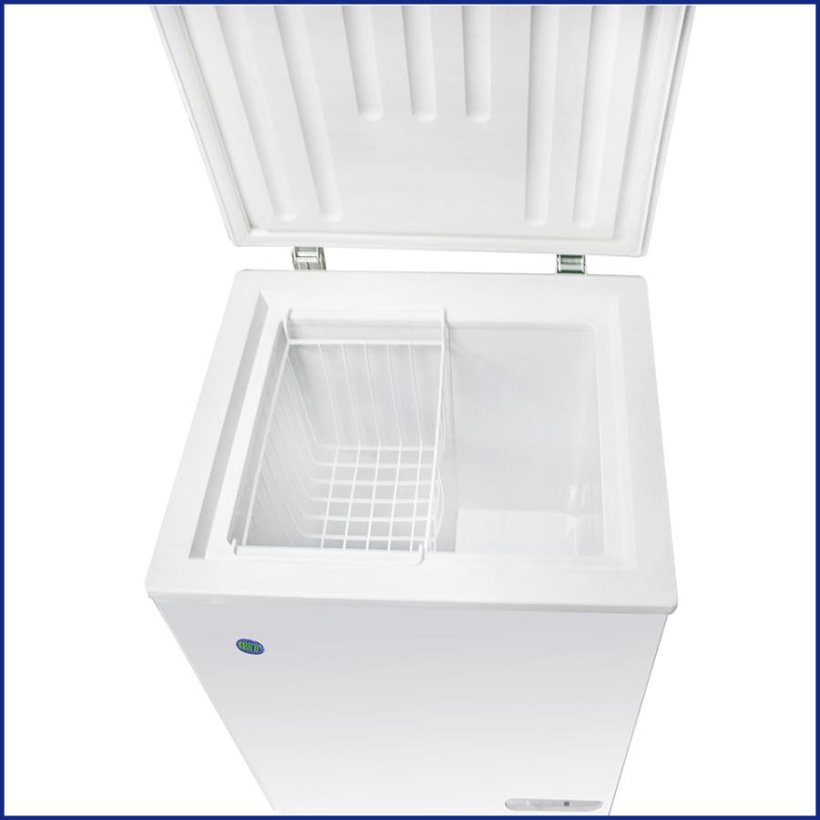 本日限定】フリーザー キャスター付き冷凍庫 60L