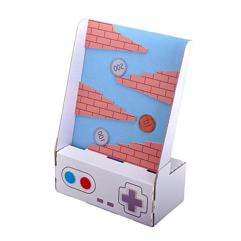 ダンボール 工作 キット「 カタカタ 貯金箱 」　hacomo 工作の素  小学生　夏休み の 自由工作 に |  | 03