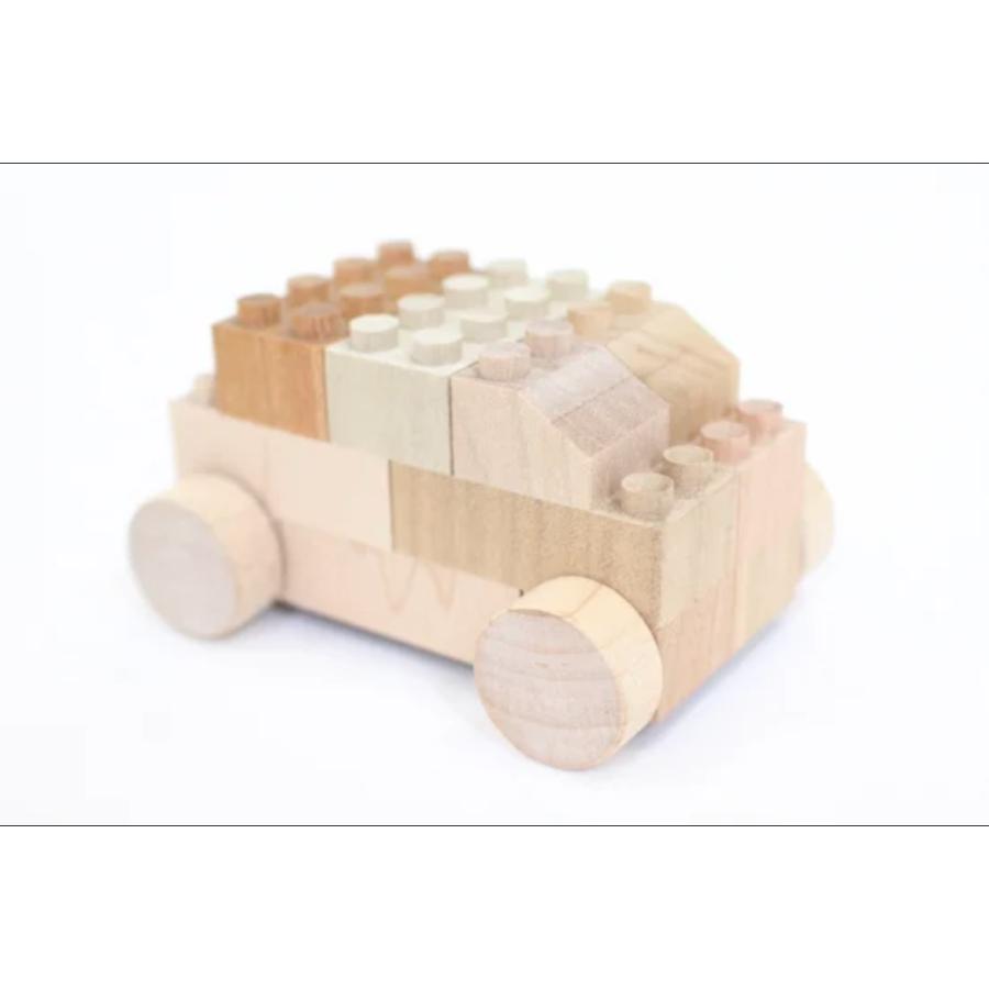 もくロック　レギュラーサイズ　BU-BUクルマセット　あそびかたMEMO付き　小学生 | 