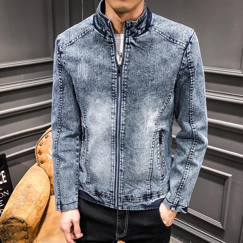 デニムジャケット ショート丈 カジュアルジャケット 長袖ジャケット メンズ ジャケット デニムコート 上品 デニム アウター 春秋 ジャンパー Gジャン 女性が喜ぶ