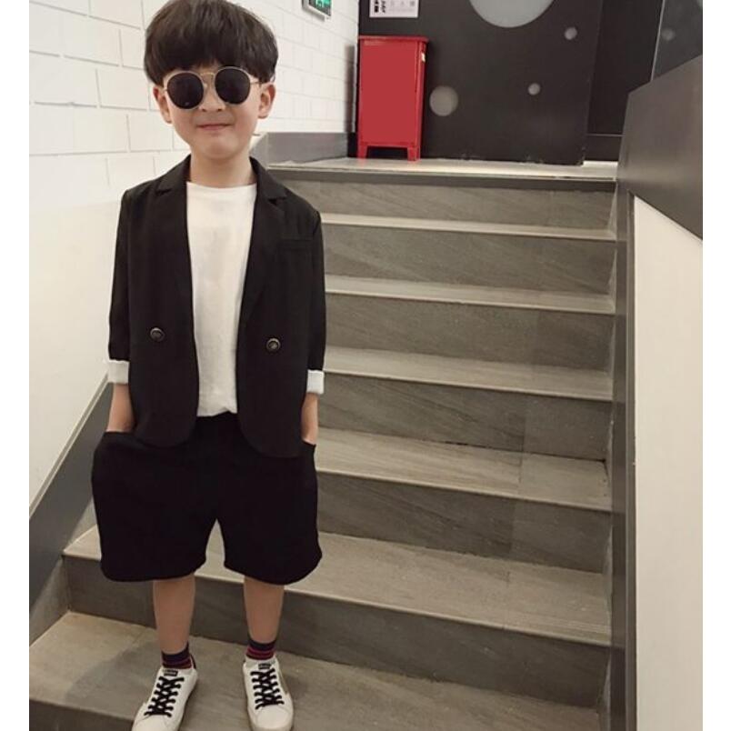 高品質 2点セット オシャレ 短パンツ ジャケット 春夏 七分袖 無地 男の子 子供スーツ キッズ フォーマル 紳士服 卒業式 七五三 入学式 発表会 結婚式90 140 Cptqjewvnw ベビー キッズ マタニティ Phoenix Ge