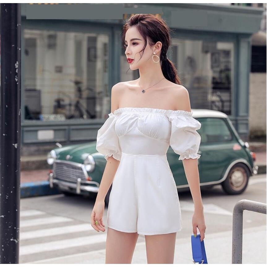 オフショルダー セクシー オールインワン ショートパンツ バックレス 半袖 着痩せ ハイウエスト ワイドパンツ レディース 二次会 通勤 結婚式 30代40代代 Jc良品店舗 通販 Yahoo ショッピング