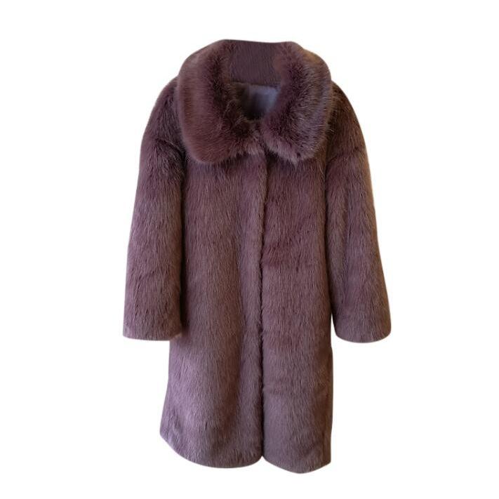 日本未入荷 入手困難 高品質 欧米風 毛皮コート マキシ丈 オシャレ ファーコート 秋冬 レディース 長袖 フェイクファー アウター 暖かい デート ジャケット 結婚式 披露宴 二次会 新作 Www Skylanceronline Com