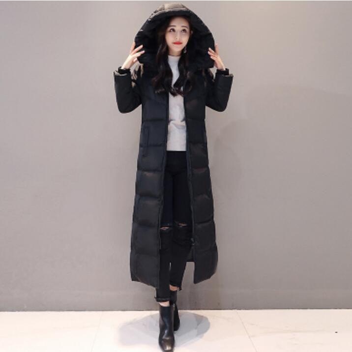 期間セール エレガント 超ロングダウンコート レディース ダウンジャケット ロングコート フード付き 中綿 大きいサイズ 秋冬 黒代30代40代50代 Jc良品店舗 通販 Yahoo ショッピング