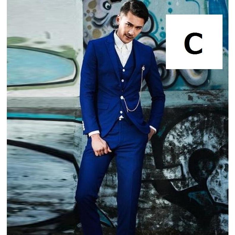 人気 11色 撮影用 カラースーツ 3ピーススーツ メンズ 二次会 通勤 結婚式 大きいサイズ 3点セット ジャケット パンツ ベスト パーティードレス 代30代40代 Jc良品店舗 通販 Yahoo ショッピング