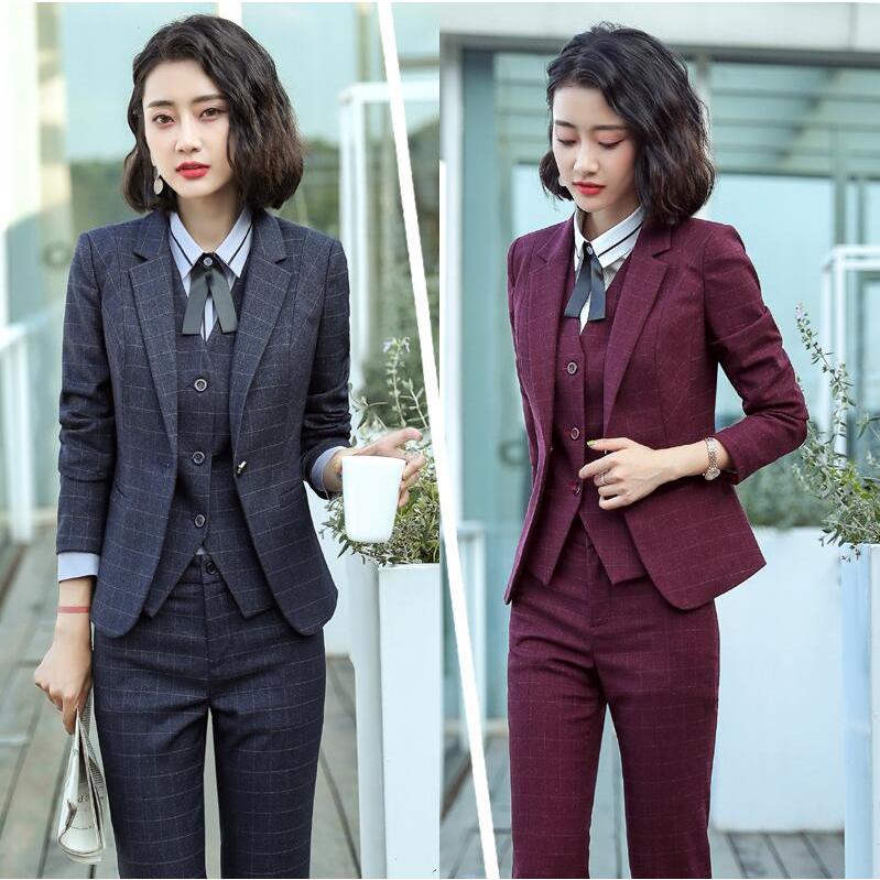 超人気 チェック柄 ロングスーツ 長パンツ スカート おしゃれ セレモニー 2点セット 着痩せ レディース 代30代40代50代 春秋冬 卒業式 スーツ Jc良品店舗 通販 Yahoo ショッピング