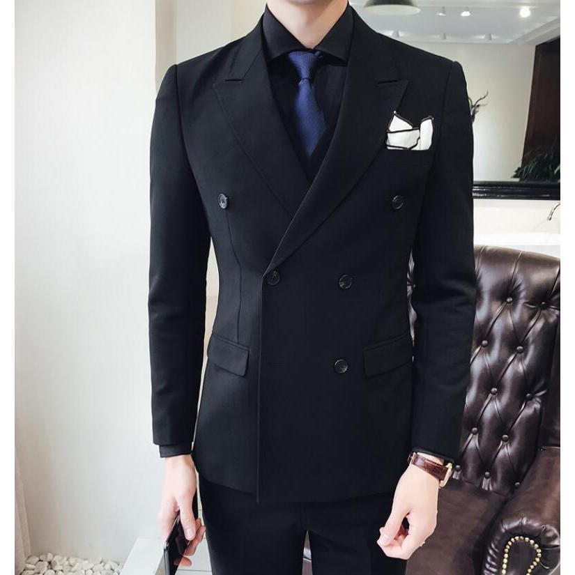 公式店舗 格好良い 2colors 紳士服 3ピーススーツ 韓国風 人気 ビジネス メンズスーツ 司会 上品 スリム 春秋冬 大きいサイズ 長袖 通勤 結婚式 二次会 Ol 代30代40代 保障できる Www Kslcity Com My