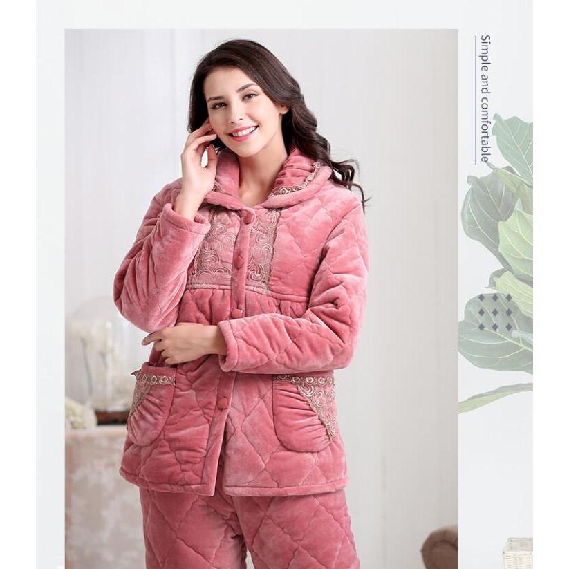 今日の超目玉 長袖 前開き パジャマレディース 暖かい ルームウエア 2点セット 部屋着 寝巻き ロングパンツ 女性 体型カバー キレイめ 可愛い 上下セット 大きいサイズ パジャマ サイズ 2xl Laurence Institut Fr