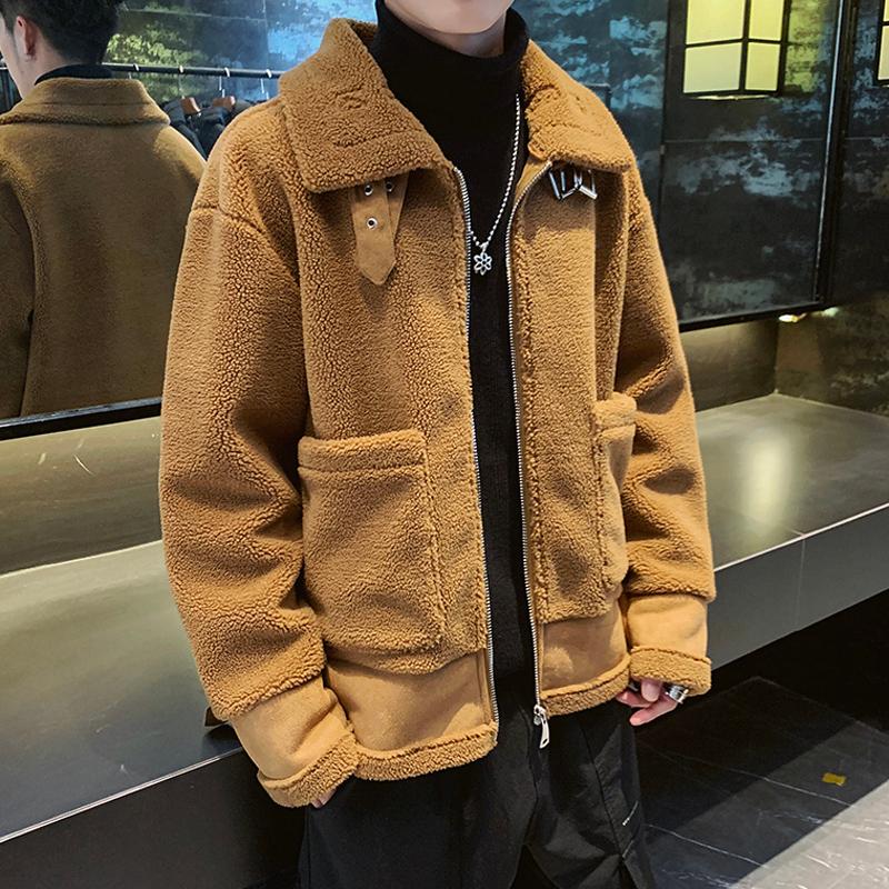 お洒落 カジュアル 冬物 ファーコート 防風 フェイクファー メンズ 人気 ショートコート アウター 暖かい 防寒 毛皮コート 上質 コート 上着 ジャケット 長袖 お見舞い