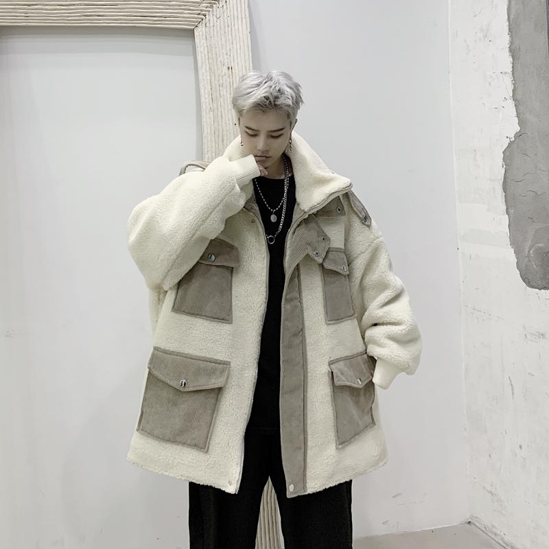 フェイクファー メンズ 人気 ファーコート 防風 ショートコート お洒落 カジュアル 冬物 アウター 暖かい 防寒 毛皮コート 上質 コート 上着 ジャケット 長袖 購買