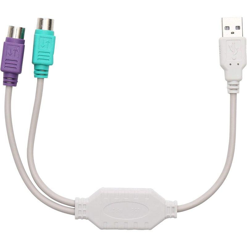 フルスイング USB-PS/2 変換ケーブル FS-064 PS2 キーボード・マウスをUSB接続で使える｜jcserv｜03