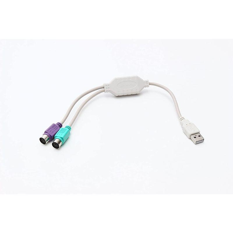 フルスイング USB-PS/2 変換ケーブル FS-064 PS2 キーボード・マウスをUSB接続で使える｜jcserv｜04