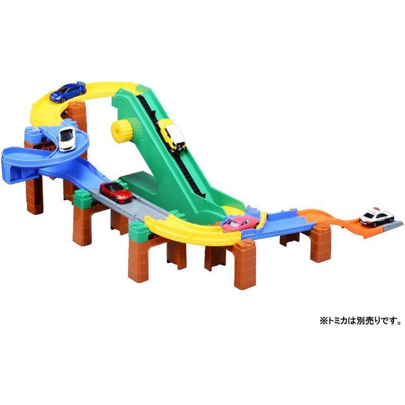 トミカ トミカシステム ループどうろセット cm トミカシステム ループどうろセット