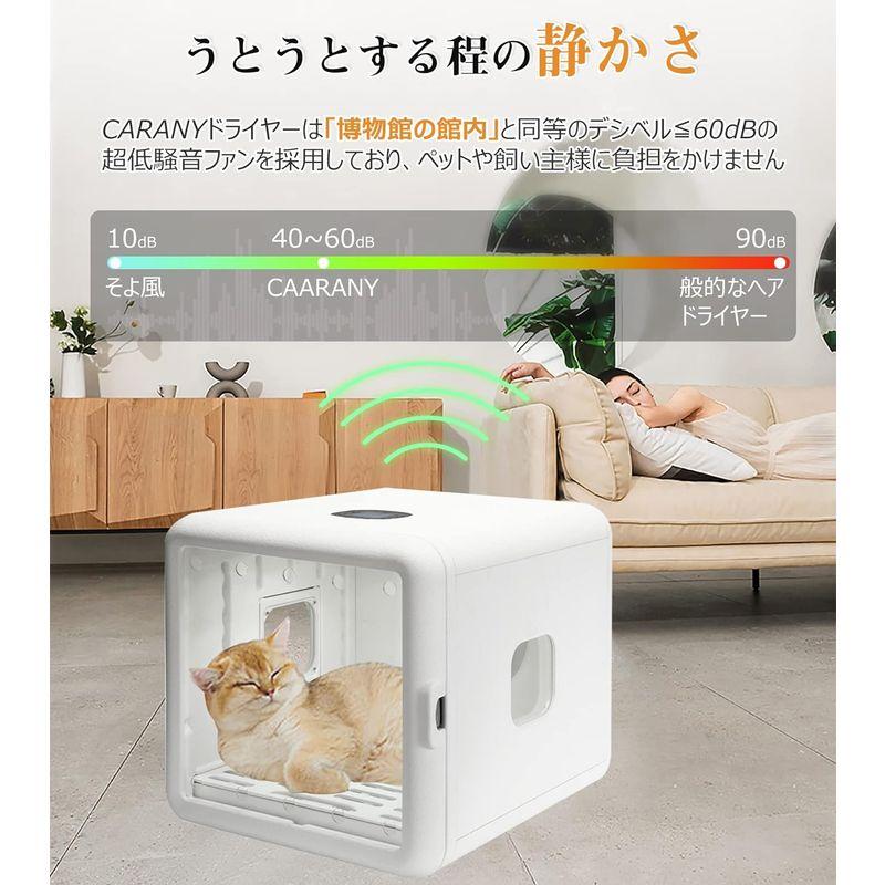 CAARANY 犬 猫 ペットドライルーム 65L大容量 ドライハウス 静音 Amazon | CAARANY 犬 猫 ペットドライルーム 65L大容量 ドライ