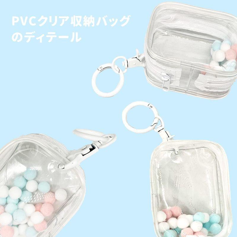 nalaina 透明 バッグ PVC 収納バッグ ぬいポーチ 人形入れ 痛バッククリアバッグ 防塵 お出かけ 見せバッグ 斜めかけ 男女兼用｜jcserv｜08