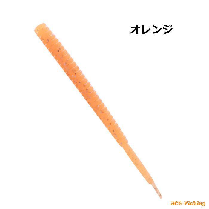 アジング セット 6cm ピンテール ワーム 6色 60本 ジグヘッド スナップ